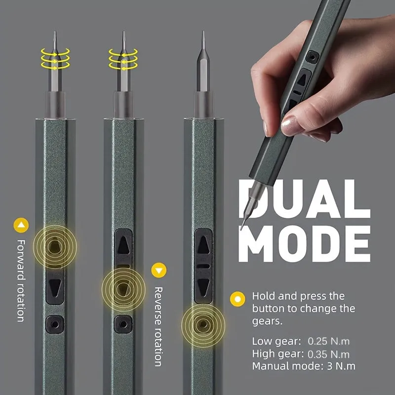 Cordless Electric Screwdriver Set -58-in-1