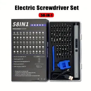 Cordless Electric Screwdriver Set -58-in-1