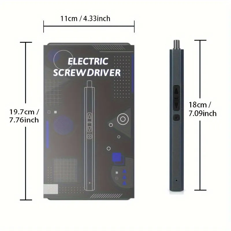 Cordless Electric Screwdriver Set -58-in-1