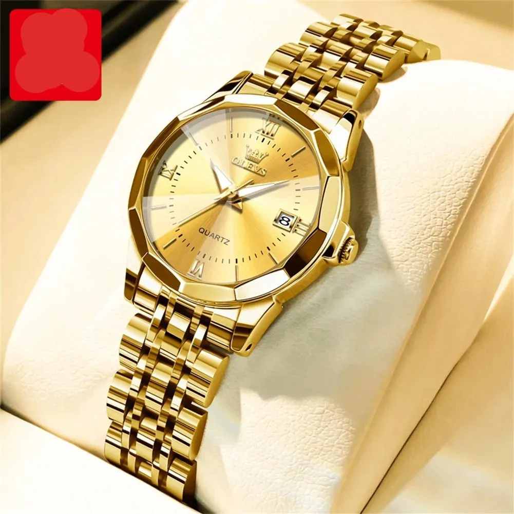 Couple Watches Set - Automatic Moon Phase Waterproof Wristwatches