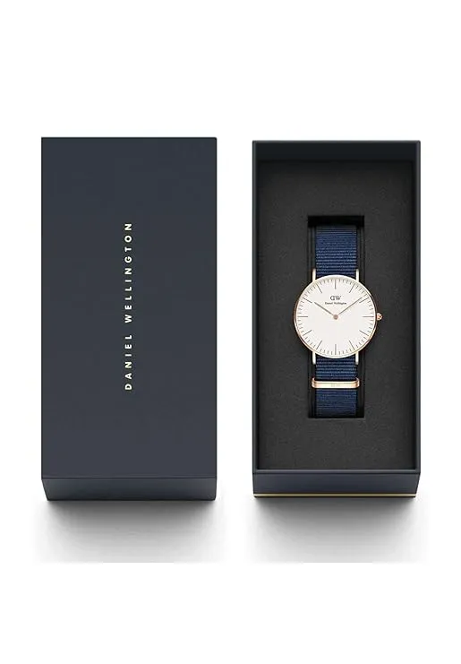 Daniel Wellington White Dial Unisex Analogue Watch - DW00100279
