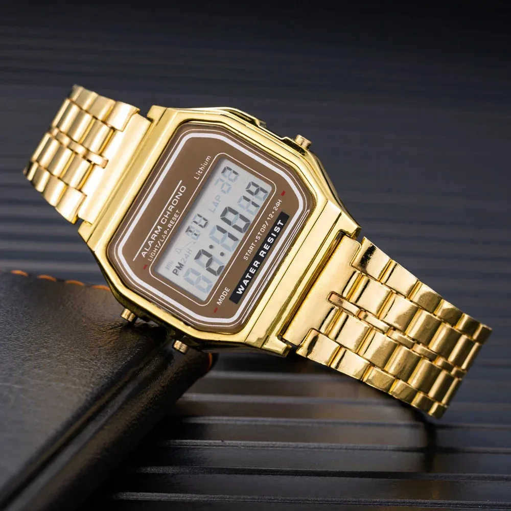 Digital Waterproof Electronics LED Watches For Men