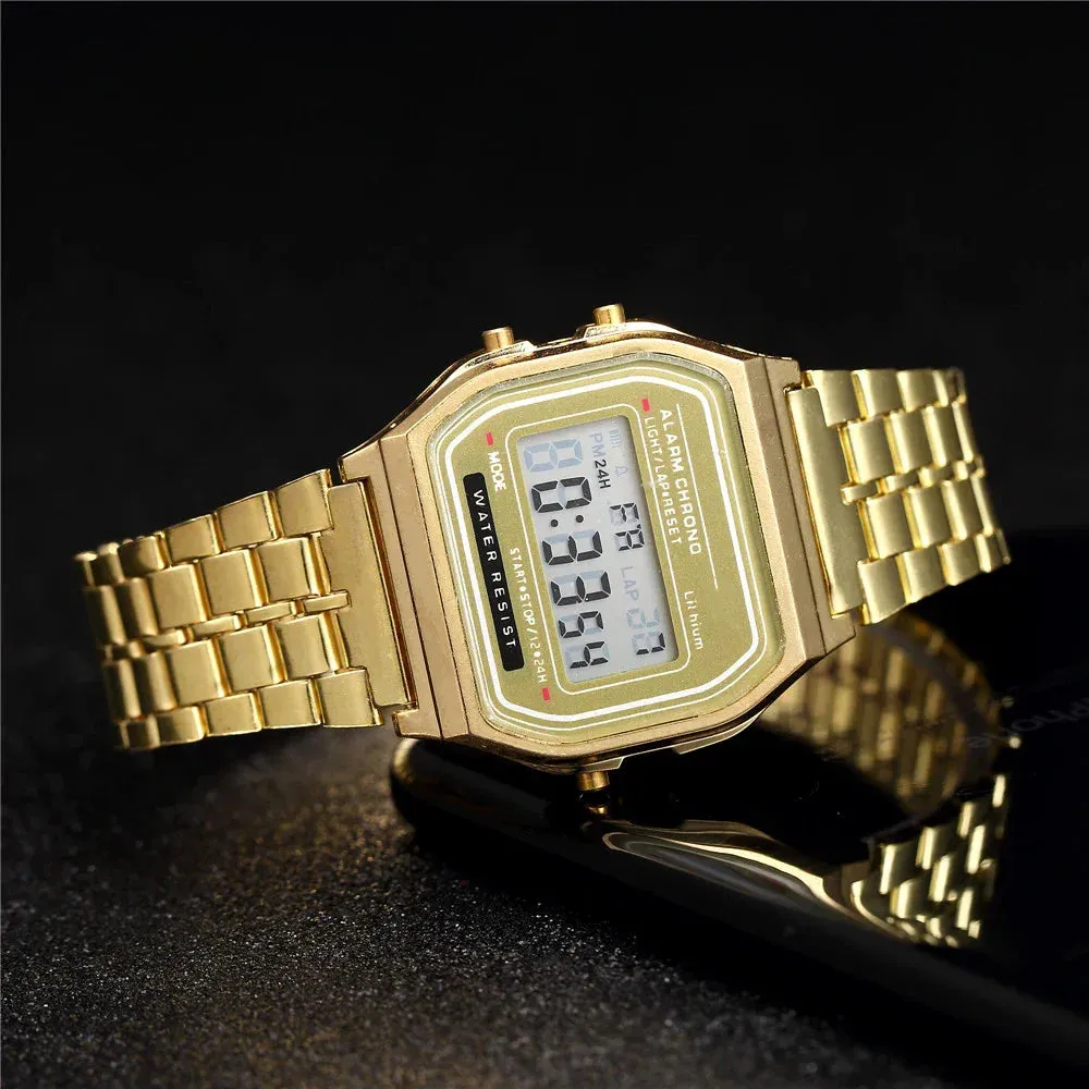 Digital Waterproof Electronics LED Watches For Men