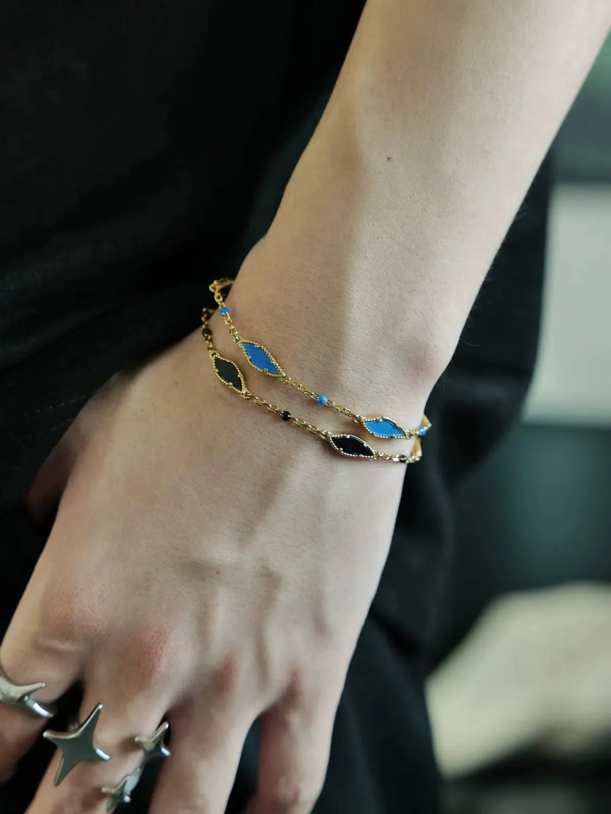 Elegant Oval Link Bracelet
