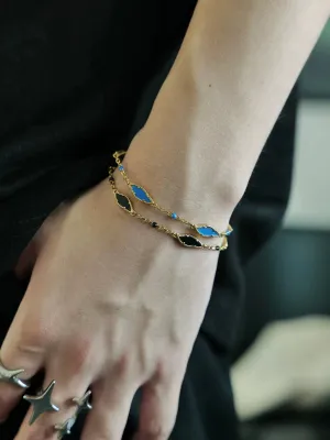 Elegant Oval Link Bracelet