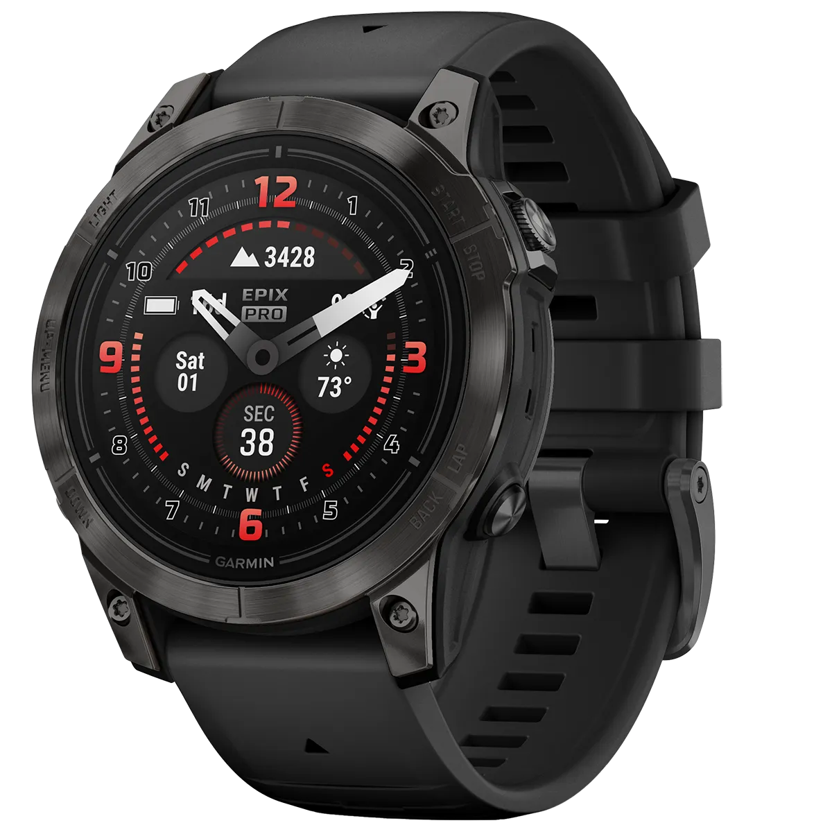 Epix Pro Gen 2 - 47mm - Sapphire Carbon Gray