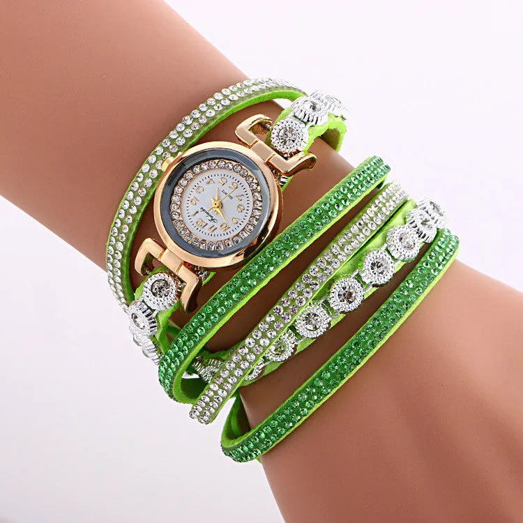 Fashion Crystal Strap Bracelet Watch