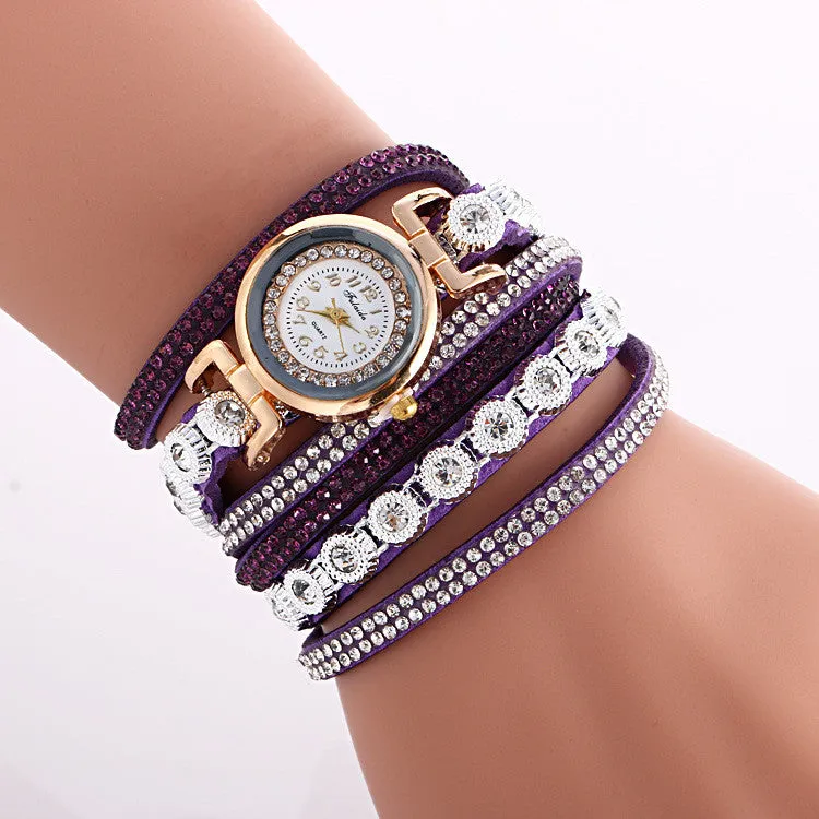Fashion Crystal Strap Bracelet Watch