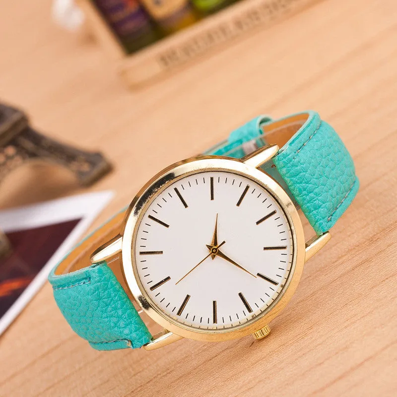 Fashion Marble Mirror Quartz Leisure Watch