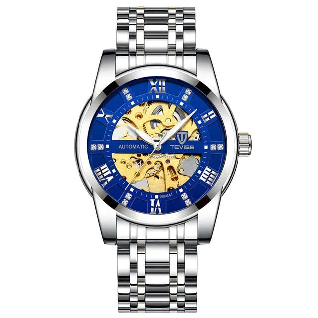Fashion Men's Business Waterproof  Mechanical Watch