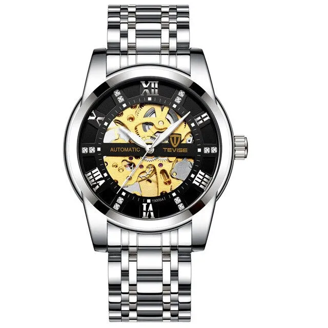 Fashion Men's Business Waterproof  Mechanical Watch