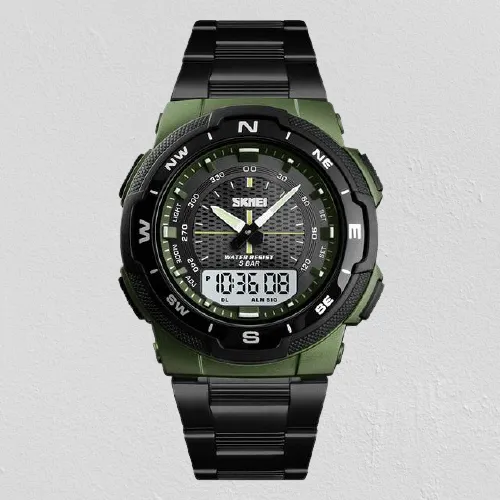 Fashion Sport Chronograph Waterproof Wristwatch