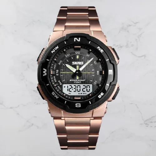 Fashion Sport Chronograph Waterproof Wristwatch