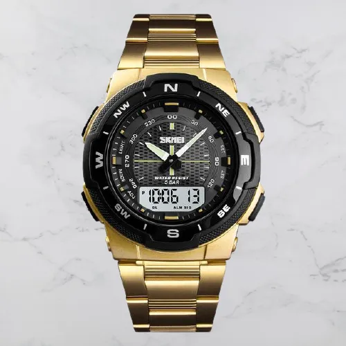 Fashion Sport Chronograph Waterproof Wristwatch