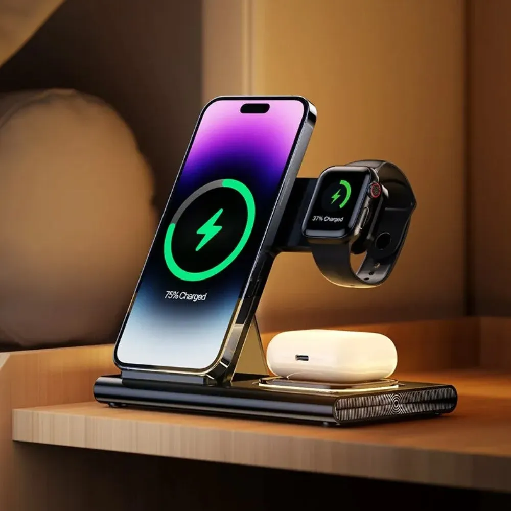 Fast Wireless Charger Pad for iPhone, Samsung, Huawei, Xiaomi, AirPods, Smart Watches