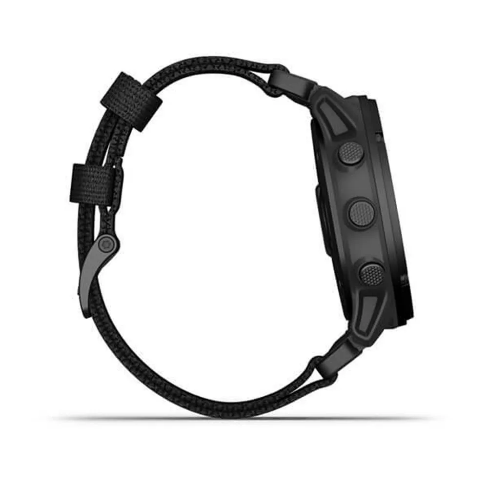 Garmin tactix Black Nylon Band Solar Edition Delta Military GPS Smart Watch - 010-02357-10