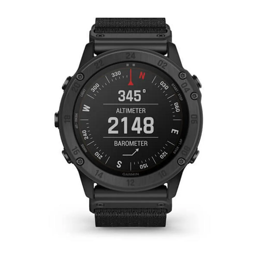 Garmin tactix Black Nylon Band Solar Edition Delta Military GPS Smart Watch - 010-02357-10