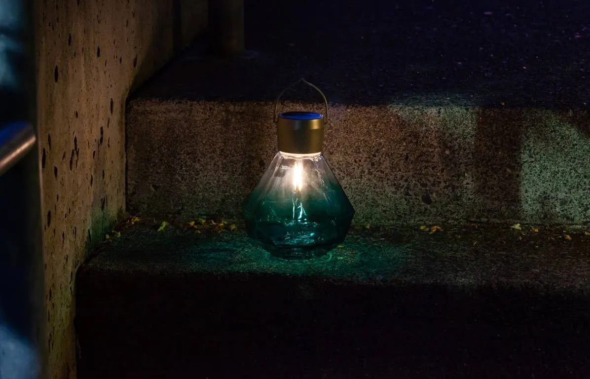Glass Solar Lantern