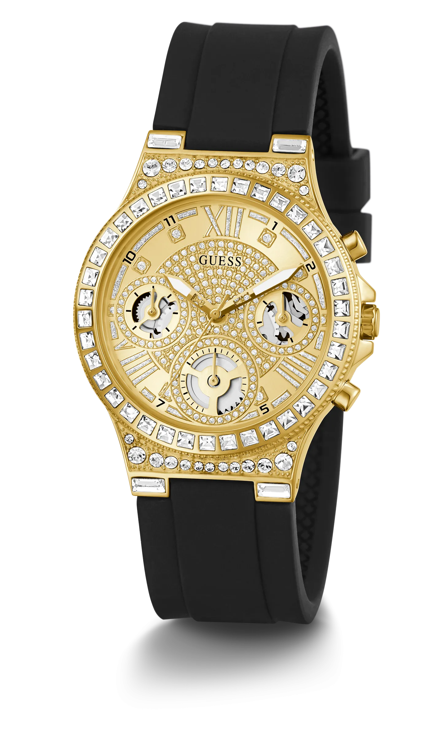 Guess Gold Dial Women Watch - GW0257L1