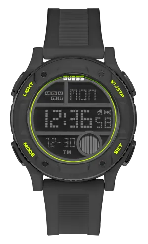 Guess Men Black Dial Digital Watch - GW0225G3