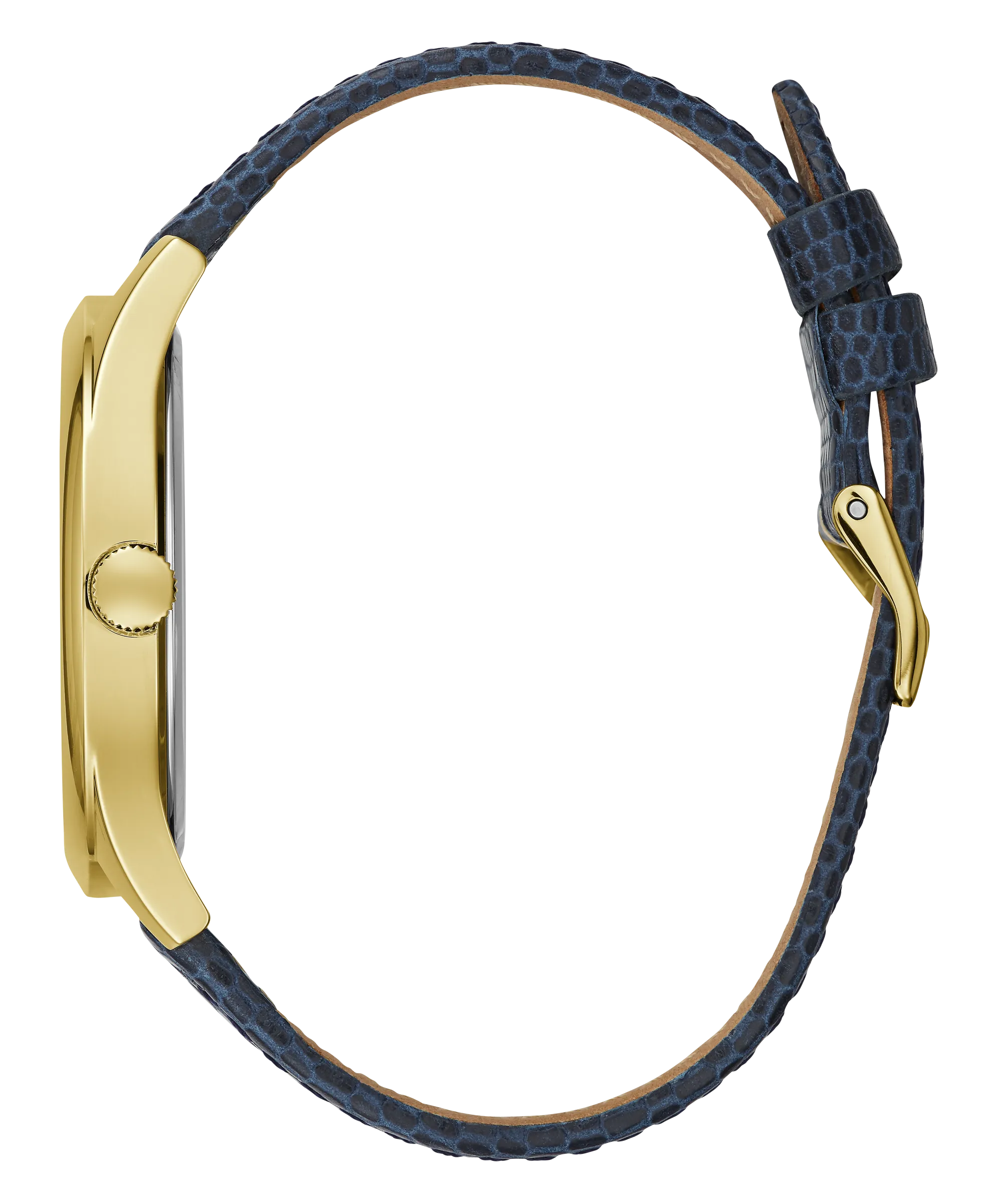 Guess Mens Blue Multi-function Watch - W1111G1