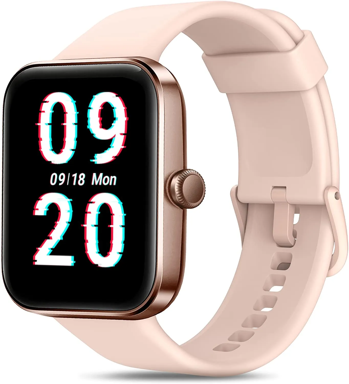 Gydom Smart Watch for Women Men,1.5" Smart Fitness Tracker Watch Blood Oxygen Heart Rate Stress Sleep Monitor Pedometer Watch 5ATM Waterproof Activity Tracker Smartwatch for Android iOS Phone