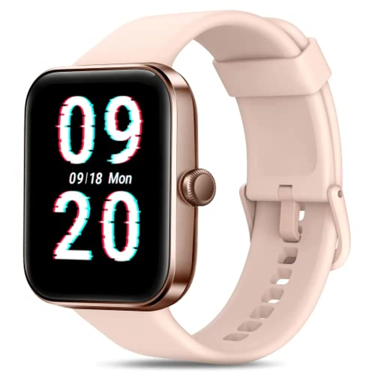 Gydom Smart Watch for Women Men,1.5" Smart Fitness Tracker Watch Blood Oxygen Heart Rate Stress Sleep Monitor Pedometer Watch 5ATM Waterproof Activity Tracker Smartwatch for Android iOS Phone