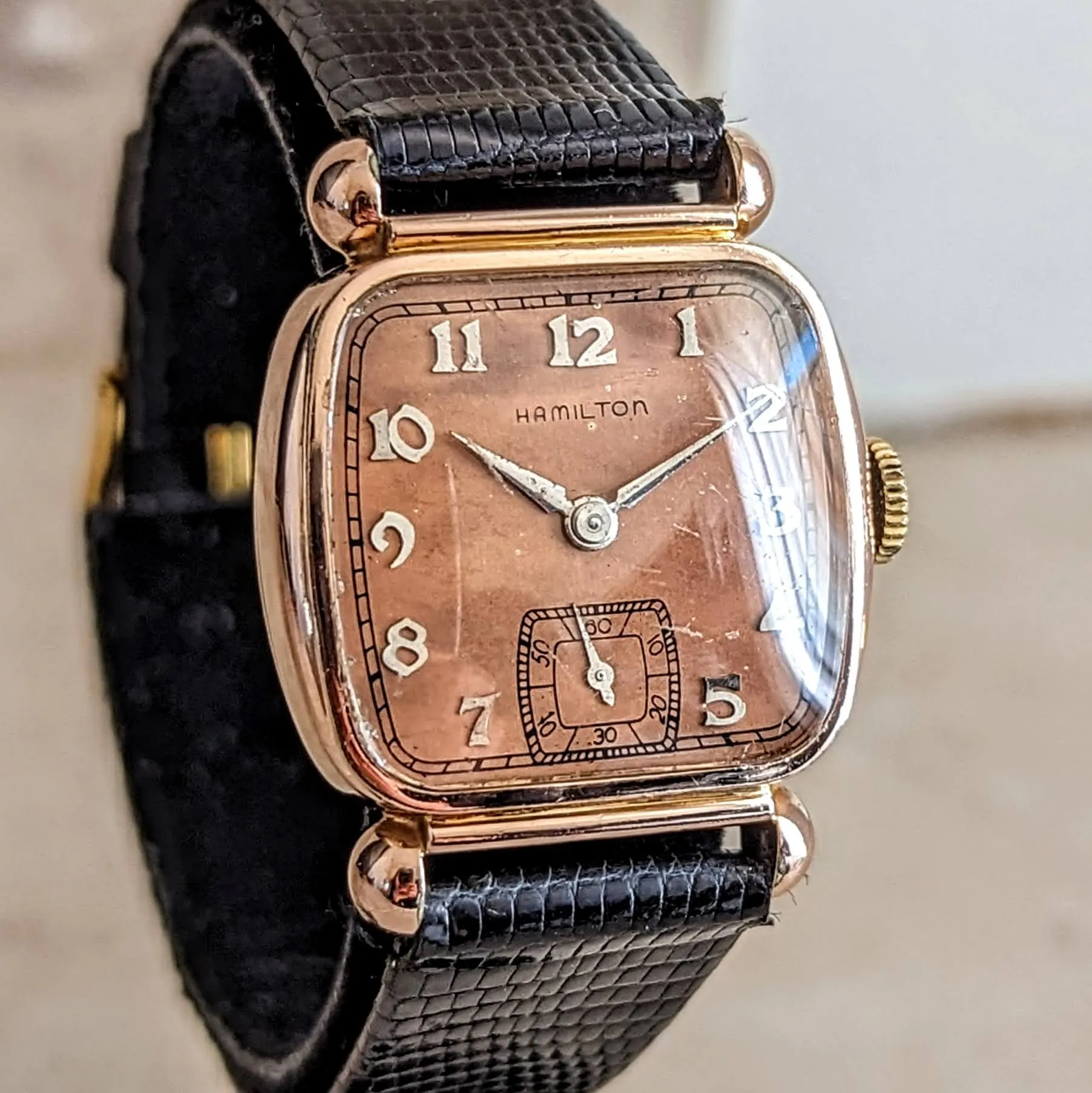 HAMILTON 1941 Coral Martin Wristwatch 17 Jewels Grade 987A  U.S.A. Made Watch