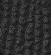 Hand-Stitched Textured Italian Leather Watch Strap - Alpine Black