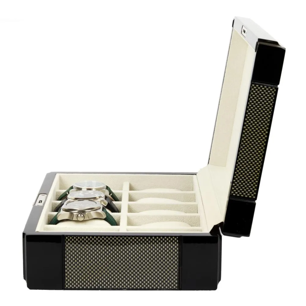 HQ Luxury Watch Box 10 Watch Slots Bespoke Black