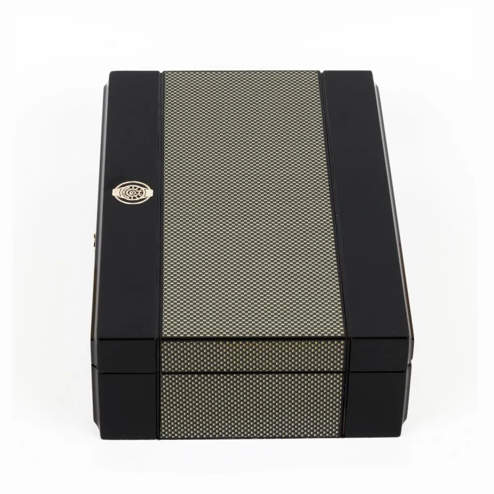 HQ Luxury Watch Box 10 Watch Slots Bespoke Black