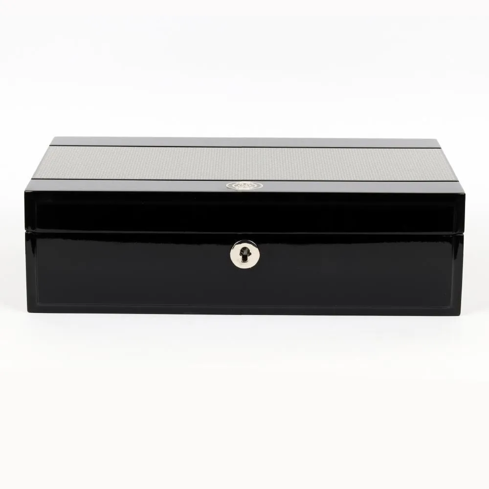 HQ Luxury Watch Box 10 Watch Slots Bespoke Black