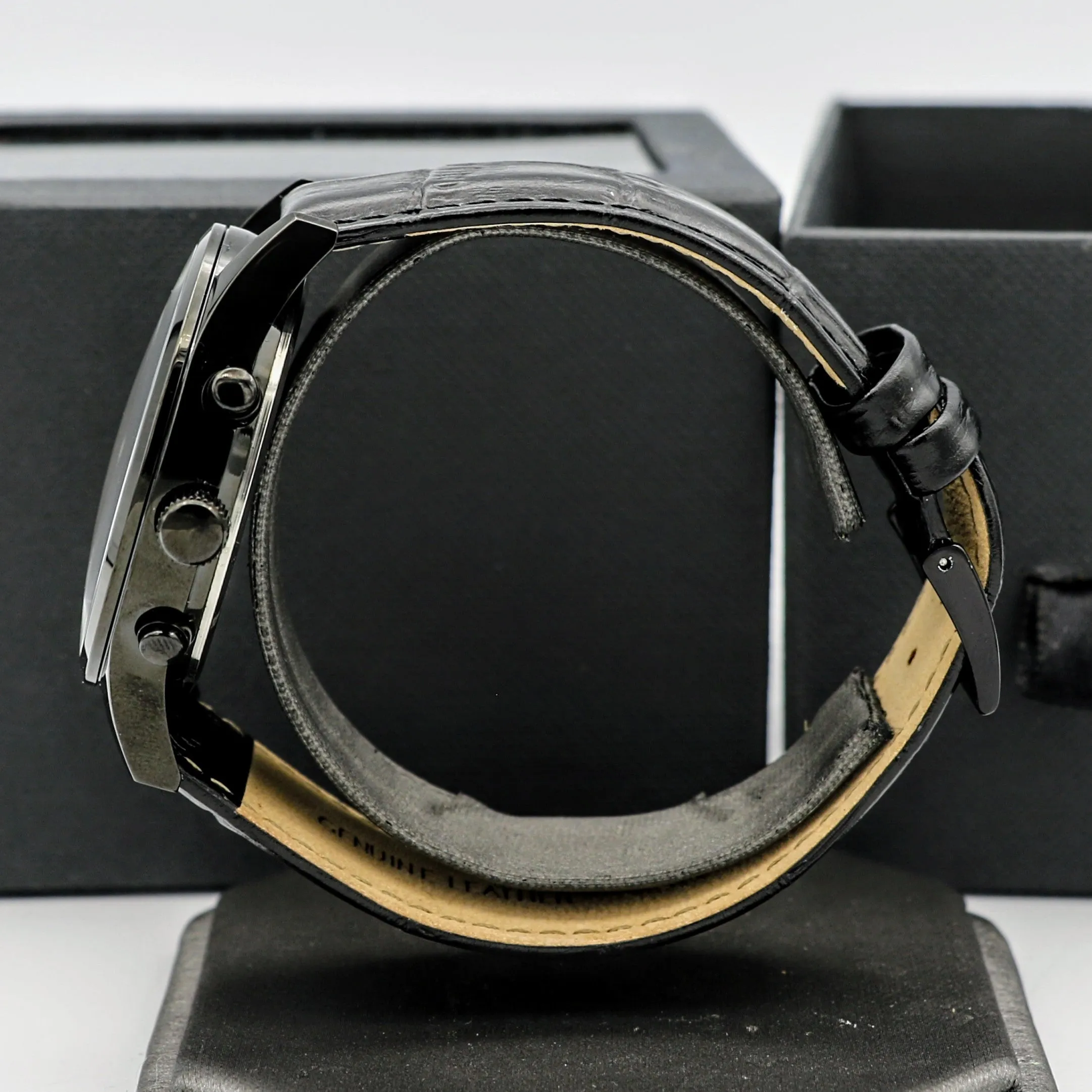 JORG GRAY Signature Chronograph Wristwatch Tachymeter Anti-Reflective Watch