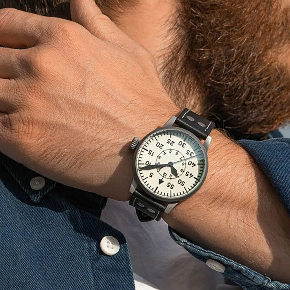 LACO PILOT WATCH ORIGINAL WIEN 42 MM AUTOMATIC