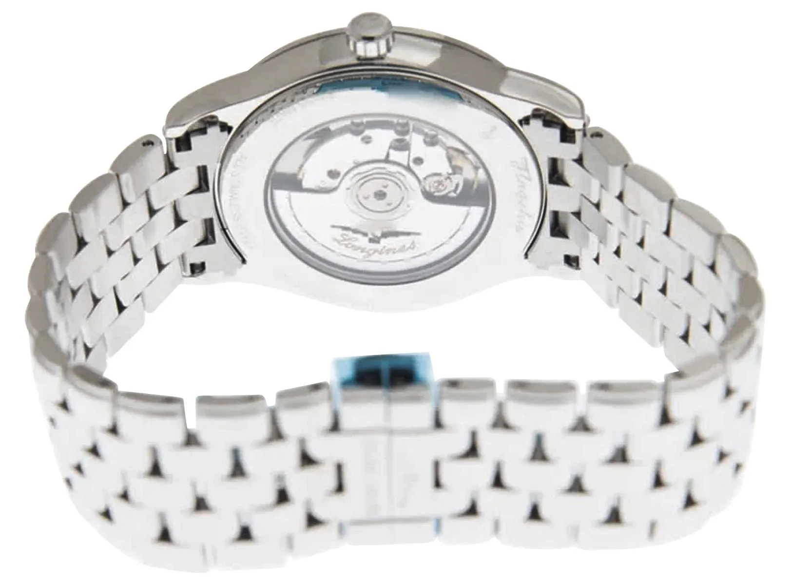 Longines Flagship Automatic Stainless Steel White Dial Date Mens Watch L4.984.4.21.6