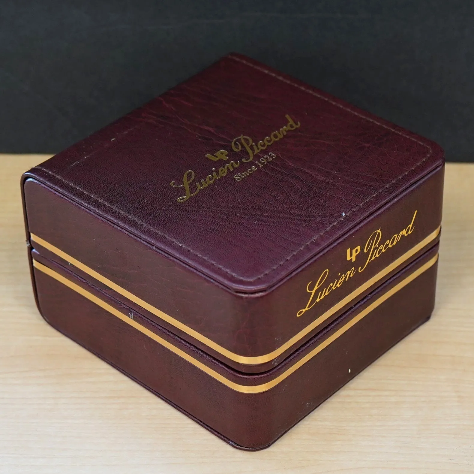 LUCIEN PICCARD Automatic Watch LP-26570BK Day/Date Wristwatch - ALL ORIGINAL Double Box!