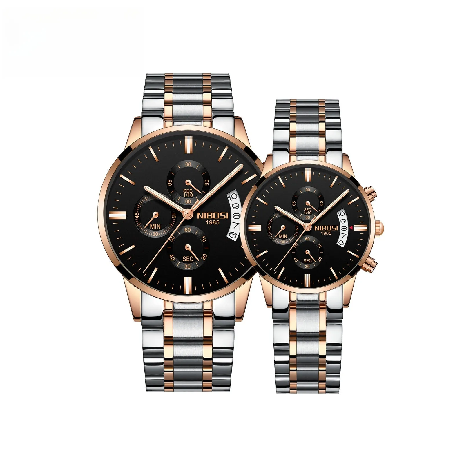 Luminous Waterproof Quartz Couple Watches