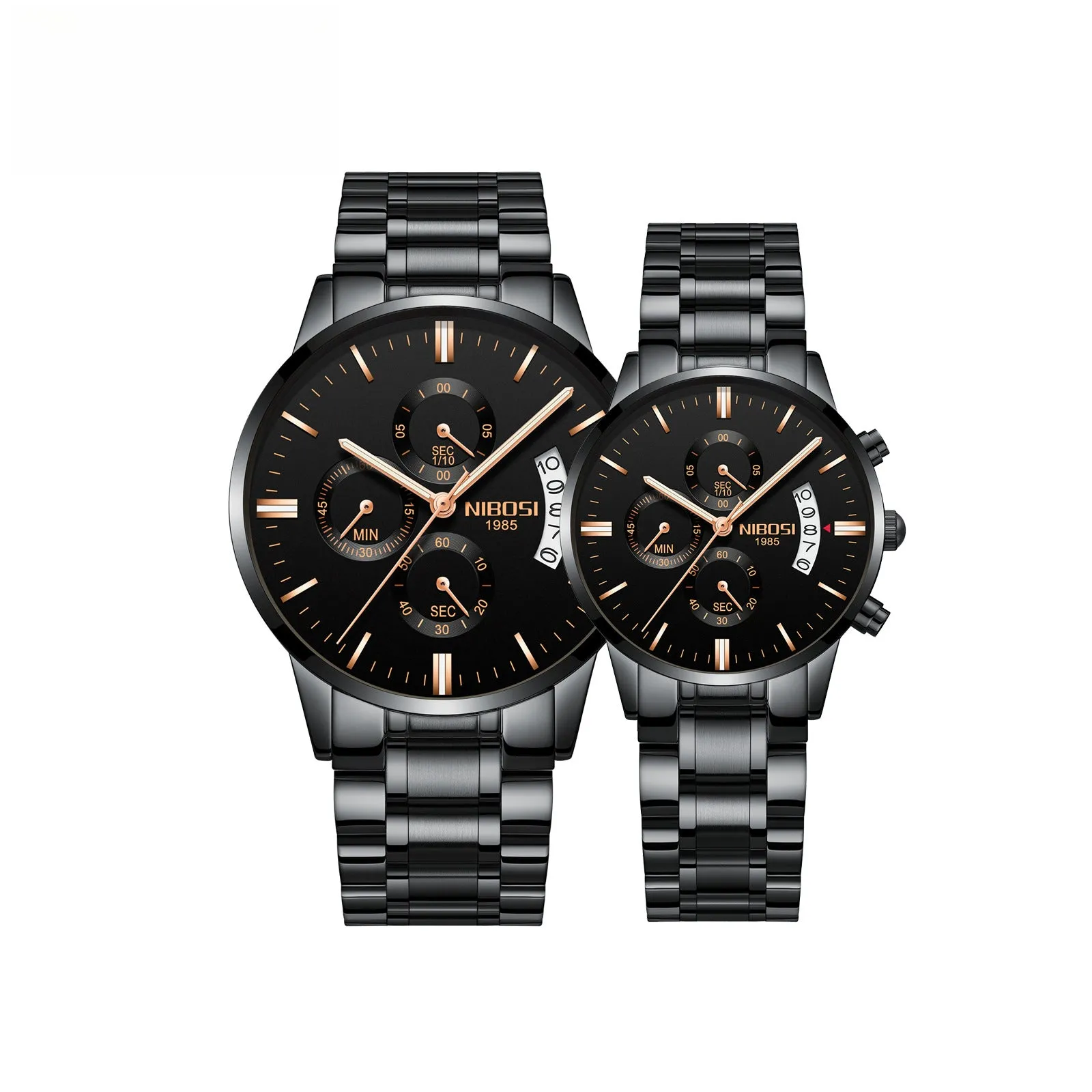Luminous Waterproof Quartz Couple Watches