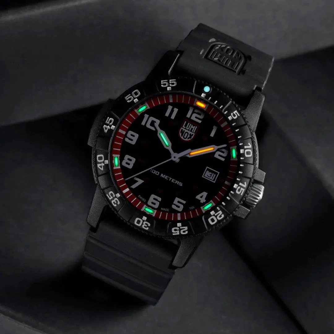 Luminox Leatherback Sea Turtle Giant Outdoor Watch - Black/Red