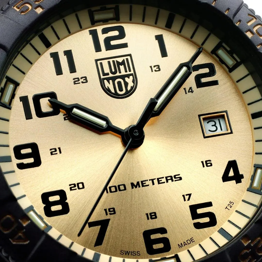 Luminox Leatherback Sea Turtle Giant Outdoor Watch - Gold/Black