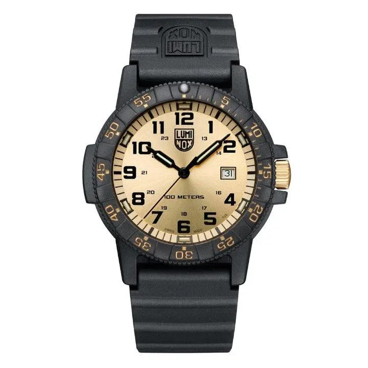 Luminox Leatherback Sea Turtle Giant Outdoor Watch - Gold/Black