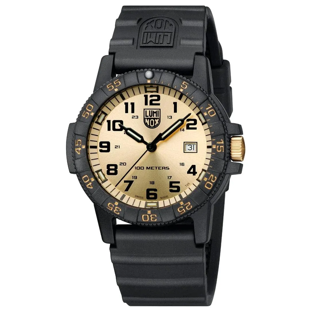 Luminox Leatherback Sea Turtle Giant Outdoor Watch - Gold/Black