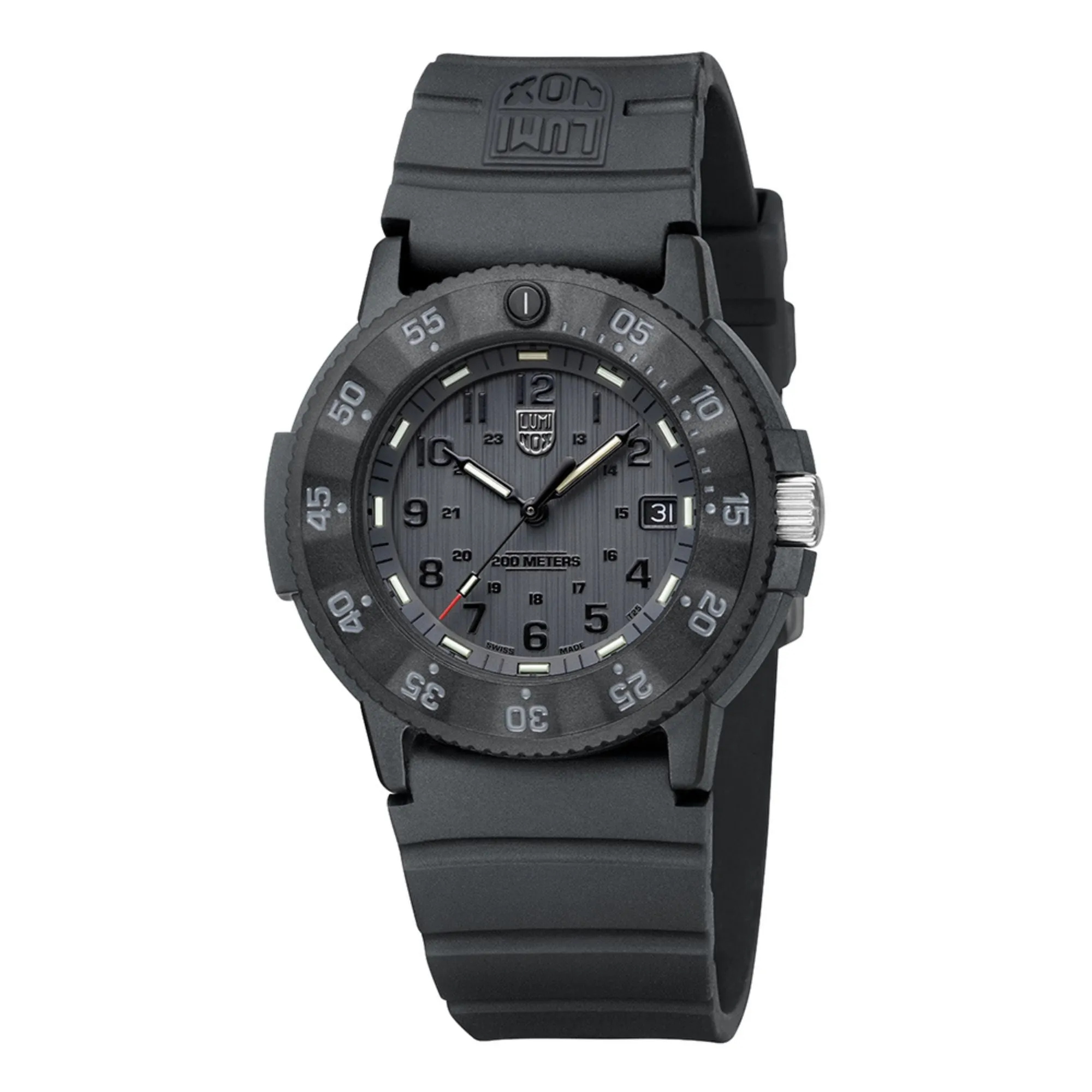 Luminox Mens Navy SEAL Black Dial Band Original Limited Edition Quartz Watch - XS.3001.EVO.Z