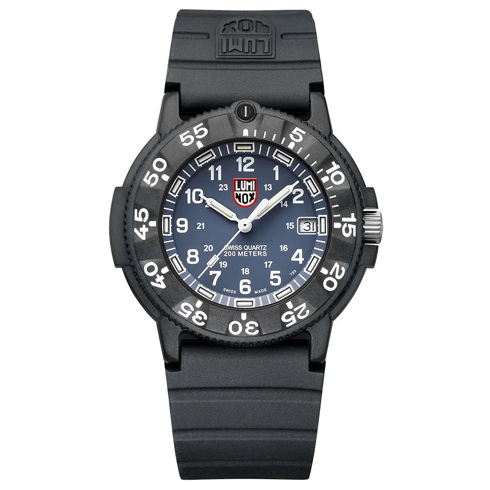 Luminox Mens Navy Seal Foundation Limited Edition Blue Dial Quartz Watch - XS.3002.NSF