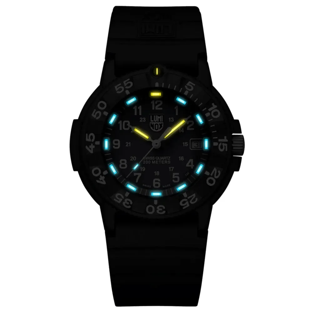 Luminox Mens Navy Seal Foundation Limited Edition Blue Dial Quartz Watch - XS.3002.NSF
