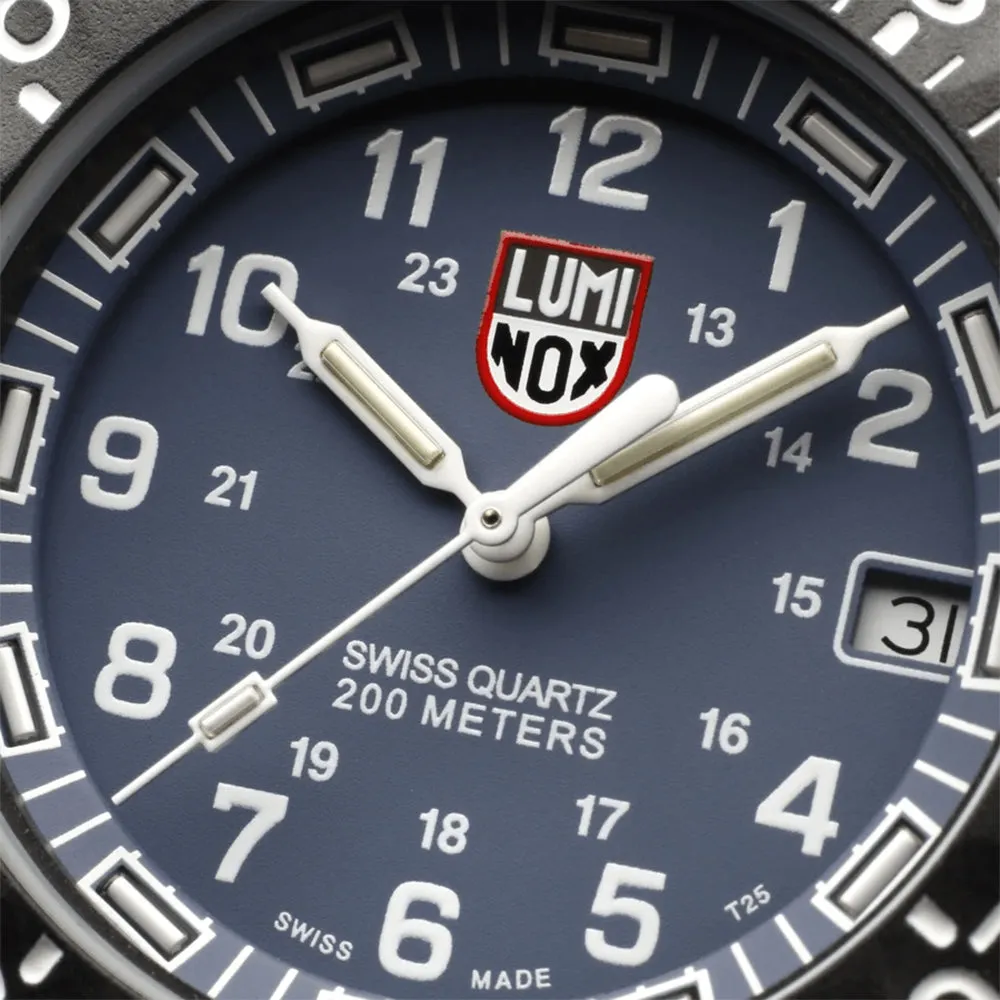 Luminox Mens Navy Seal Foundation Limited Edition Blue Dial Quartz Watch - XS.3002.NSF