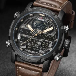 Luxury Sports Leather Watch