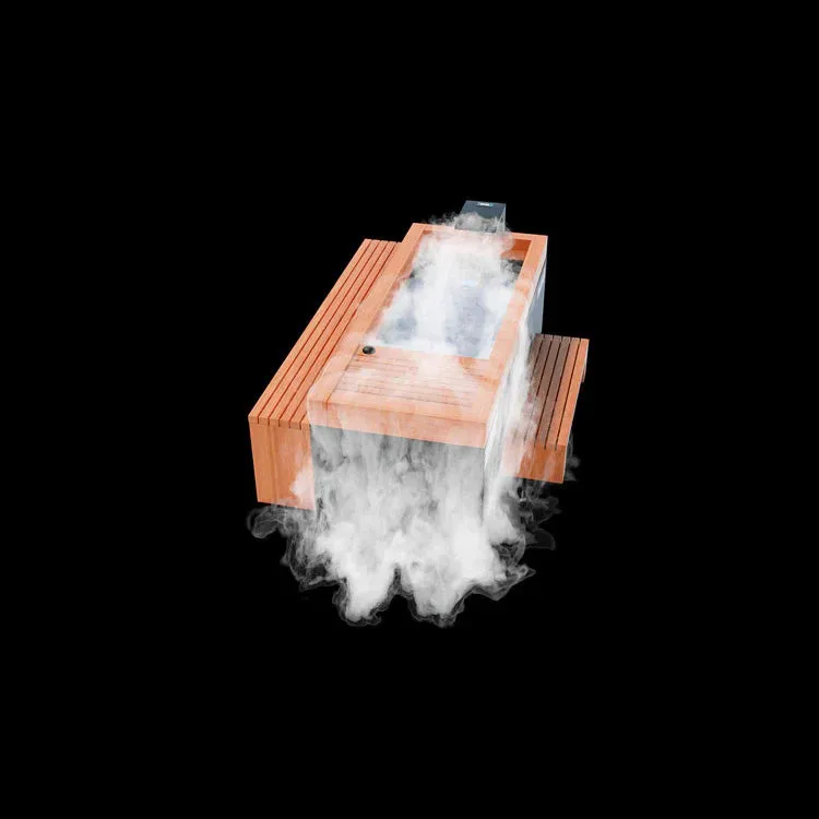 Medical Frozen 9™ Cold Plunge   Accessories Kit   Essential Oil Steam Generator (Commercial Size to 6'7", 375 lbs)