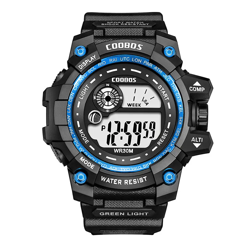 Men LED Digital Watches Luminous Fashion Sport Waterproof Watches For Man Date Army Military Clock Relogio Masculino