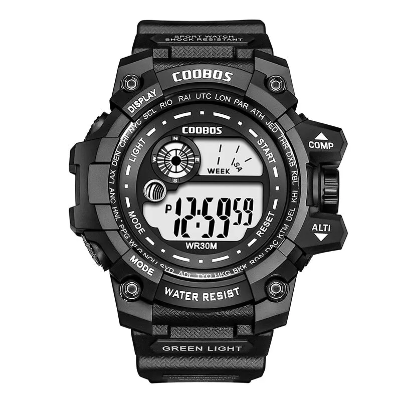 Men LED Digital Watches Luminous Fashion Sport Waterproof Watches For Man Date Army Military Clock Relogio Masculino